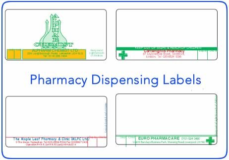 Pharmacy label