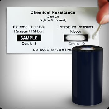 Chemical Resistant Barcode Ribbon