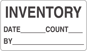 Inventory Label
