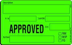 Quality Control Label