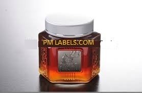 Metal Oil Label