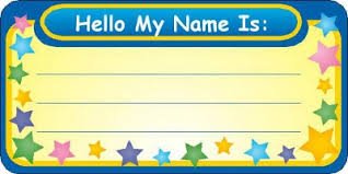 Kids Name Stickers