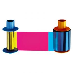 Fargo Dtc1500e full panel YMCKO Color Ribbon