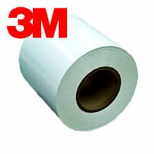 3M White Polyster Label