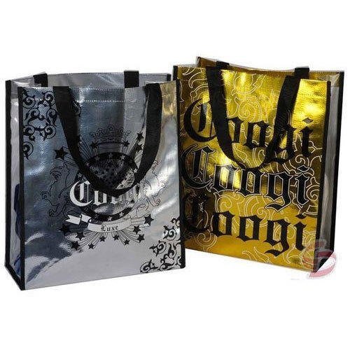 Silver and Golden Non Woven Printed Lamination Bag