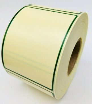 Plain Weighing Scale Labels