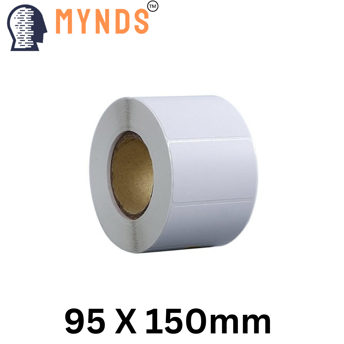 95 x 150mm white thermal Label Roll