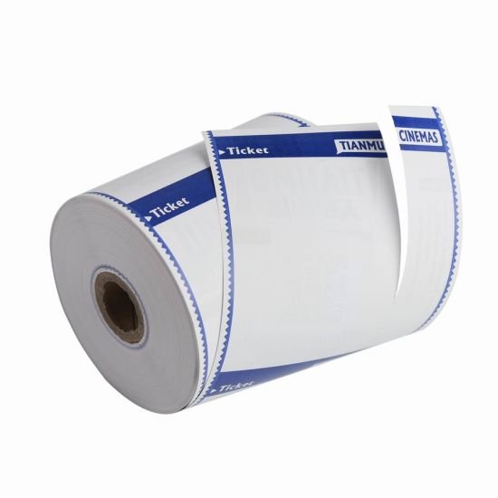 MYNDS Brand Paper Printed Movie Ticket Roll
